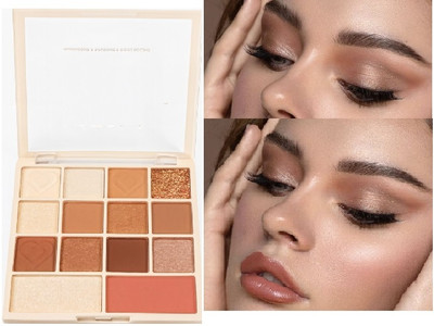 GABBU Eye Makeup Palette Matte, Shimmery Finsih 18 g(multicolor)