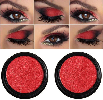 AFARAXIA Highly Pigmented 5D Glitter Mini Eyeshadow red 10 g(red)