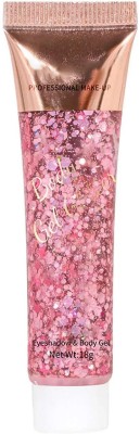 YAWI Sparkle & Glitter Shimmer Eyeshadow Tube 18 g(Baby Pink)