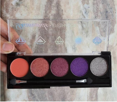 Emijun Glitter eye shadow palette professional 11.2 g(MULTICOLOR)