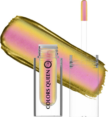 COLORS QUEEN Multichrome Highly Pigmented Long Lasting Smudge Proof Metallic Liquid Eyeshadow 1.8 g(5 - Jewel On)