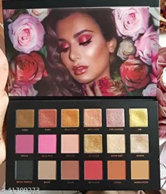 SMIETRZ Rose Gold Remastered Edition Eyeshadow Palette 18 Shades Shimmer Matte EyeShadow 20 g(Multicolor)