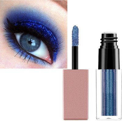 SEUNG Liquid Eyeshadow Eyeliner Non-sticky One-Swipe Coverage 4 g(BLUE)