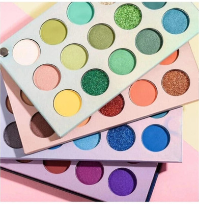 GLOW FIRST Beauty Matte + Shimmer + Glitter 63 Colour Board EyeShadow Eye Shadow Palette -K 60 g(Multicolor) GLOW FIRST Beauty Matte + Shimmer + Glitter 63 Colour Board EyeShadow Eye Shadow Palette -K 60 g(Multicolor)