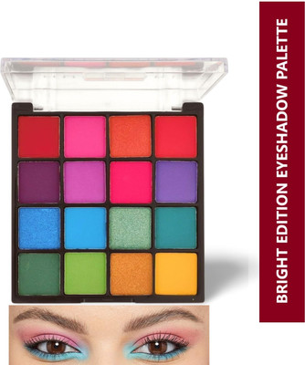 Gonegal 16 Color Eyeshadow Palette - Shimmer & Matte Shades for Rainbow 25 g(Multicolor)