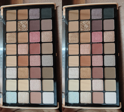 ADJD Combo Makeup Eye Makeup Palette 32 Colors Eyeshadow matte & Shimmer Palette 58 g(MULTI COLOR)
