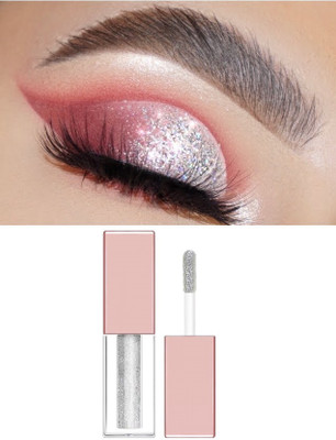 SEUNG SHINY SHIMMERY LIQUID EYE SHADOW BEST FOR EYE MAKEUP 4 ml(SILVER)