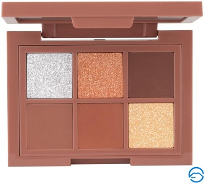 MARS Blooming Matte & Shimmer Eyeshadow Palette | Highly Pigmented | Blendable 4.8 g(03-Imperial)