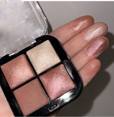 tanvi27 Eyeshadow Palette 4 Colour Super-blendable 12 g(MULTICOLOUR)