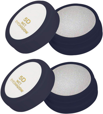 MYEONG White Color Shimmery Finish Exposed Wet Eyeshadow 10 g(White)