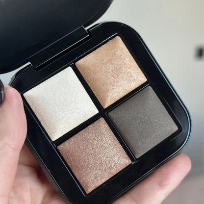 Latixmat 4 Color Baked Eyeshadow Palette Eye Makeup 12 g(Multicolor)