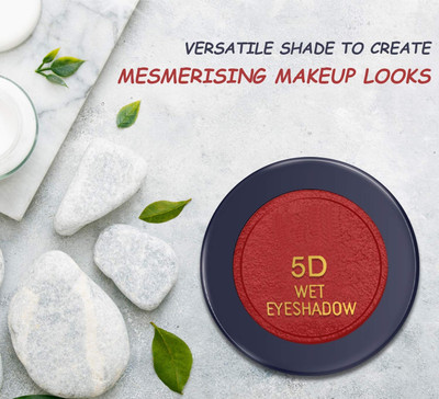 YAWI Red Shimmering Pressed Powder(red)