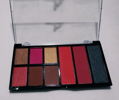 Emijun SHIMMER MATTE MULTI COLOUR EYE SHADOW PALATTE 12 g(MUTICOLOUR)
