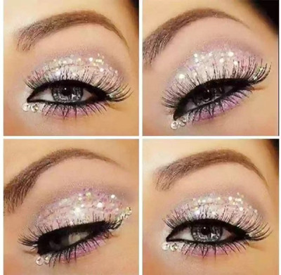 Arcanuy Eyeshadow Palette 9 Colors Cool Toned Matte Glitter Eyeshadow Makeup 10 g(MULTI COLOR)
