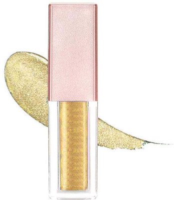 MYEONG Gold Liquid Glitter Eyeshadow, Sparkling Quick-Drying, And Glow Eye Shadow 4 ml(Gold)