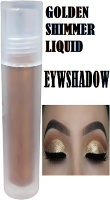 Luipui WATERPROOF LONG LASTING GOLDEN LIQUID EYE SHADOW 7 ml(GOLDEN)