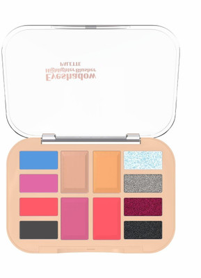 ADJD Makeup Kit For Girls Eyeshadow, Blusher, Highlighter 16.5 ml(Multicolor)