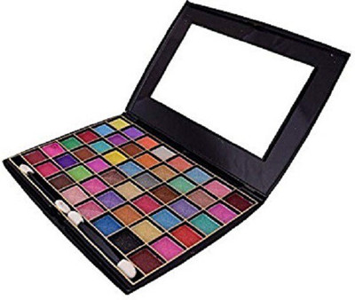 Elecsera 48 Color Mix Eyeshadow Matte, Cream, Velvet and Glitter Shimmer Mix Eyeshadow 52 g(Multicolor)