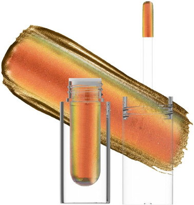 DARVING Multichrome Highly Pigmented Long Lasting Smudge Proof Metallic Liquid Eyeshadow 1.8 ml(see gold)