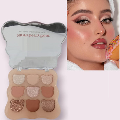 REIMICHI NEW MATTE FINISH & SHIMMER FINISH BLENDABLE EYESHADOW PALETTE 12 g(MULITI COLOUR)