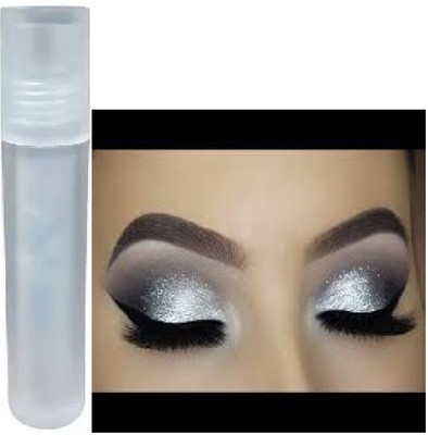 Luipui trending silver color eye shadow pack of 1 7 ml(SILVER)