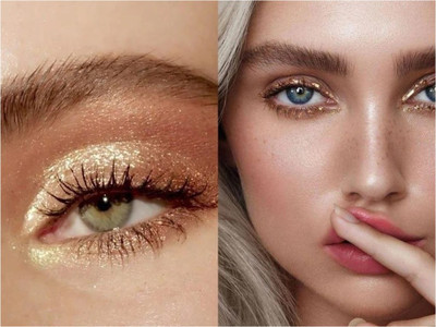 Arcanuy Long Lasting & Waterproof Yellow Gold Liquid Eyeshadow 1.8 g(light gold)