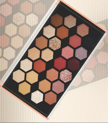 Latixmat 26 Color Matte and Shiny Eyeshadow Palette Set | Long-Lasting, Waterproof Eye 21 g(Multi Color)