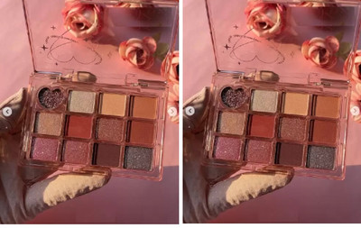 GFSU - GO FOR SOMETHING UNIQUE Eyeshadow Gillter & shimmer ,matte palette 28 g(Multi Color)