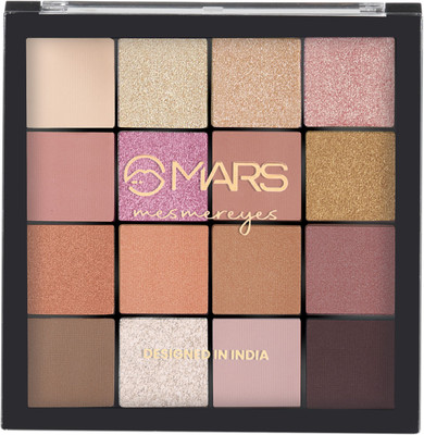 MARS Ultra Pigmented Smoky Eyes Mesmereyes Eyeshadow Palette 20.8 g(Shade-02)