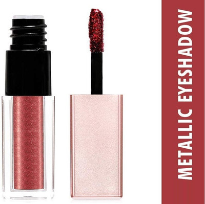 GABBU Metallic Liquid Eyeshadow Highly Pigmented Eyeshadow with Shimmer Finish 4 g(pink)