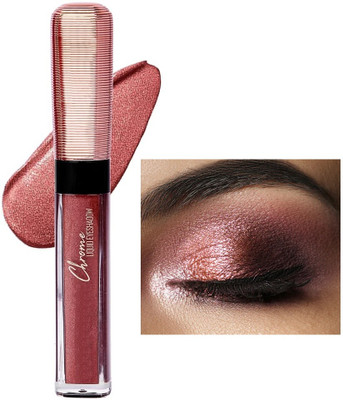 tanvi27 Chrome Liquid Metallic Copper Eyeshadow Get Glitter Glow 7 g(COPPER)