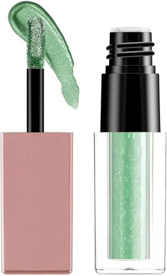 USBK Durable Shiny Glitter Waterproof Shimmer Eye Shadow 4 ml(GREEN)