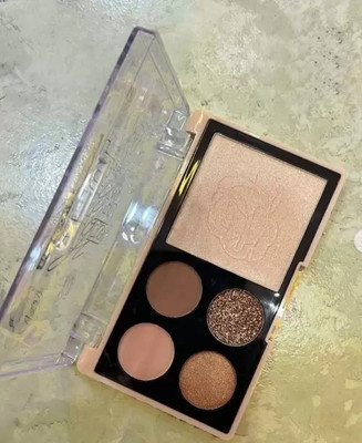 GFSU - GO FOR SOMETHING UNIQUE 5 in 1 Eyeshadow Highlighter Palette Ultra pigmented 8.8 g(MULTICOLOR)