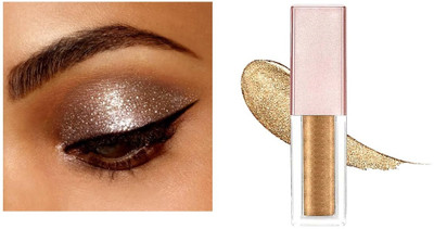 NADJA Waterproof Metallic Liquid Glitter Eyeshadow | Highly Pigmented 4 g(copper)