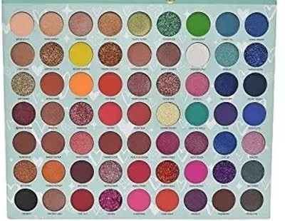 S.F.R Color Hated With Love Pressed Pigment 63 MultiColors Eyeshadow Palette 70 g(Multicolor)