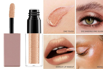 tanvi27 Highly Pigmented Metallic Liquid Eyeshadow 4 g(copper)
