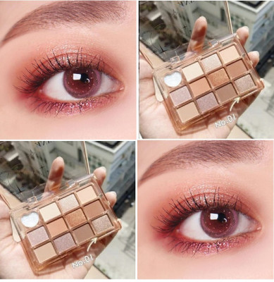 GABBU Best Water Proof & Long Lasting Multi Use Face & Eye Makeup Palette 14 g(Multi Color)