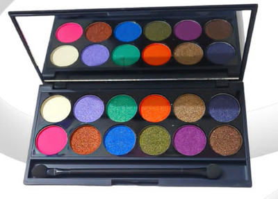 Luipui EYESHADOW PALETTE 12 COLOR 12 g(MULTICOLOR)