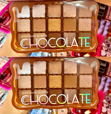 ADJD Multi 15 color highlighter shadow palette 50 g(MULTI COLOUR)