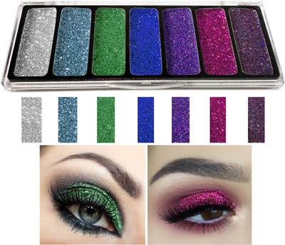THTC GLITTER EYESHADOW PALETTE 11.26 g(MULTI COLOR)