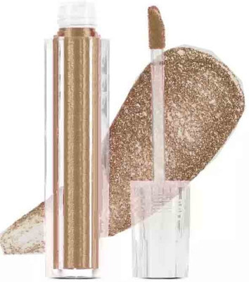 tanvi27 Metallic Liquid Eyeshadow | Highly Pigmented Eyeshadow 5 g(DARK GOLD)