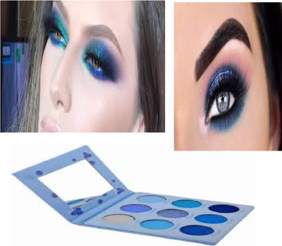 Luipui Pressed Pigment Eye Shadow Palette (9 COLOR) 9 g(MULTICOLOR)