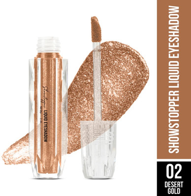 Yuency Liquid Eyeshadow Smudge proof, Waterproof, Long Lasting and Highly Pigmented 2 ml(Desert Gold)