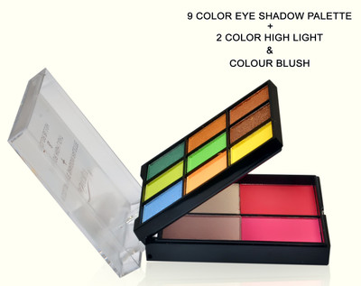 IGOODCO Creamy eyeshadow palette with Highlight/blush/bronzer/contour(Shade_01) 18 g(Multicolor shade 1)