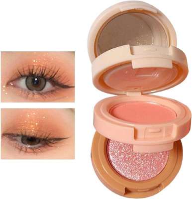 GULGLOW99 Face Highlighter With Mate Blusher Eyeshodow Highlighter Palette 4.8 g(MULTICOLORS)