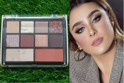 GABBU High Pigment Eyeshadow Palette Blendable Shimmery Eye Shadow 12 g(multi)