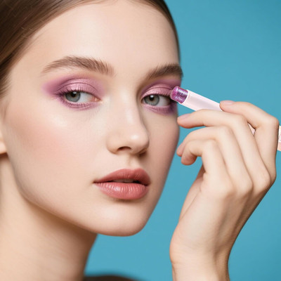 luzimaisa Jelly Highlighting Eyeshadow, Soft And Smooth Texture, Cool And Refreshing Feel 3 g(pink)
