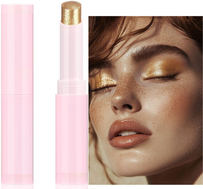 GABBU Eyeshadow Crayon Stick Ultra Pigmented Long Wear Eye Make Up 3 g(Gold)