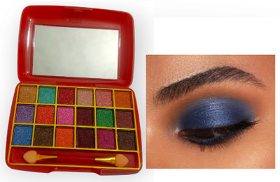 Luipui Shimmer Sparkle Eyeshadow Long Lasting Waterproof eyeshadow pack of 1 12 g(multicolor)