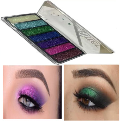 Luipui new glitter eyeshadow palette for girls 11.26 g(multicoor)